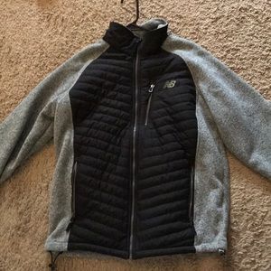 Gray and Black New Balance Jacket